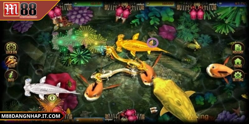 Bắn cá đổi thẻ cào M88: Khám phá game đổi thưởng hấp dẫn Chiến thuật tiến-lùi-tiến