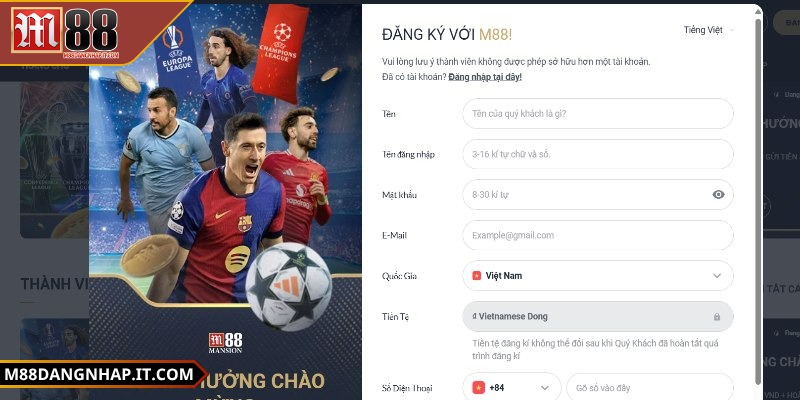 m88 - Trang Chủ Đăng ký tận hưởng sân chơi tuyệt vời